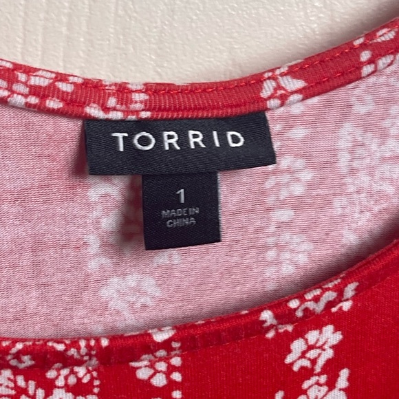 Torrid “MIDI JERSEY TRAPEZE DRESS” Size 1X #11743129 - Picture 10 of 10